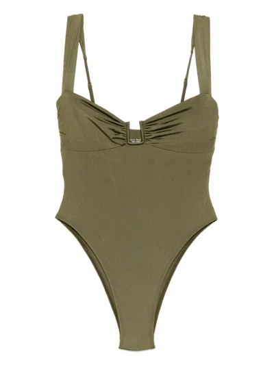 Away That Day Cannes Swimsuit In Green
