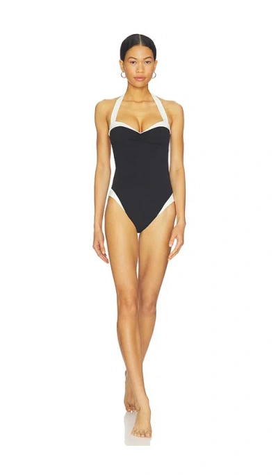 Away That Day Cote D'azur One Piece In Black