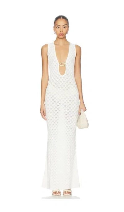 Away That Day Dominica Dress In White