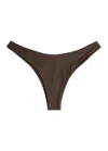 Away That Day Fiji Bikini Briefs In Chocolate