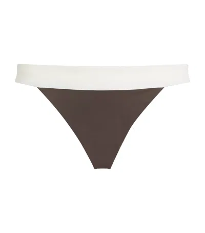 Away That Day Grenada Bikini Bottoms In Brown