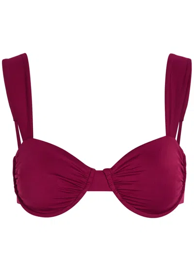 Away That Day Isla Del Sol Underwired Bikini Top In Multi