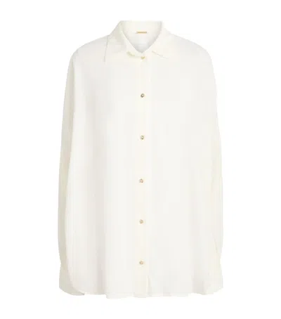 Away That Day Maldives Shirt In White
