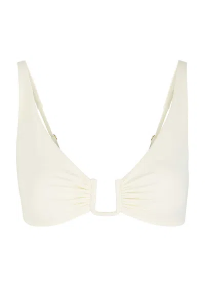 Away That Day Palma Bikini Top In Ivory