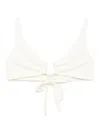 Away That Day Palma Bikini Top In Neutral