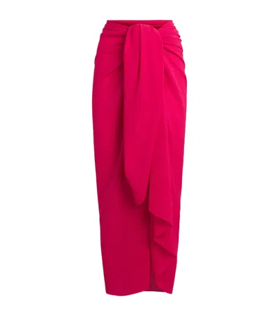 Away That Day Paros Sarong In Pink