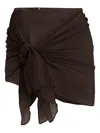 Away That Day Sicily Sarong In Brown