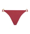 Away That Day Sorrento Bikini Bottoms In Red