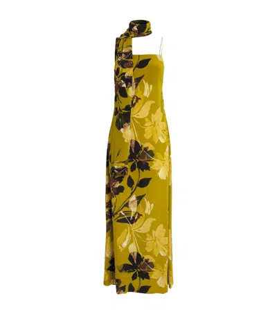 Away That Day St Tropez Maxi Dress In Green