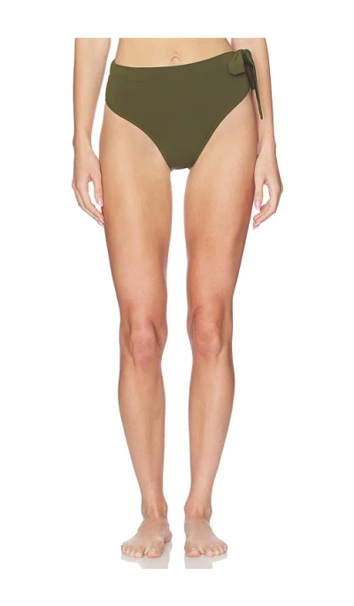 Away That Day Tahiti Bikini Bottom In Green