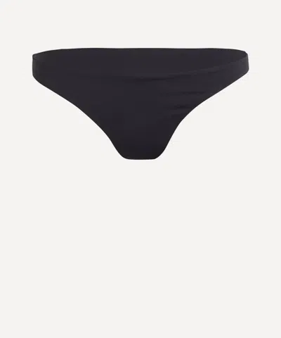 Away That Day Women's Amalfi Black Bikini Bottoms