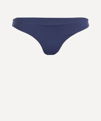 Away That Day Women's Fiji French Navy Bikini Bottoms In Blue