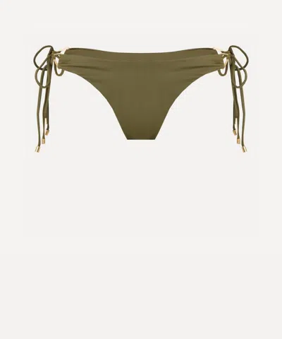Away That Day Women's Gili Juniper Green Bikini Bottoms