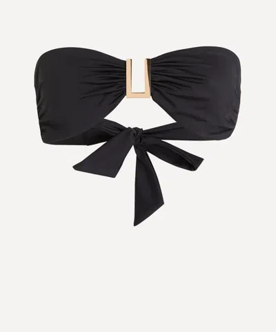 Away That Day Women's Taormina Black Bikini Top