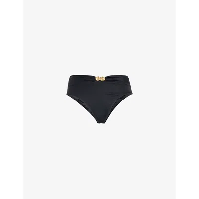 Away That Day Womens Black Isola Bella Bikini Bottoms