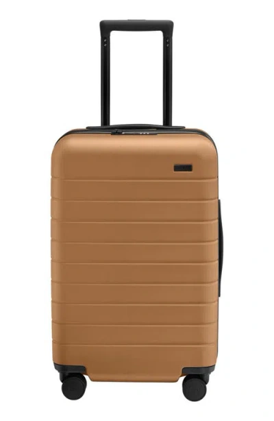 Away The Flex Carry-on Suitcase (nordstrom Exclusive) In Tawny Brown