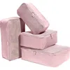 Away The Insider Set Of 4 Assorted Packing Cubes In Pink