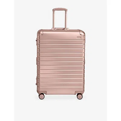 Away The Large: Aluminum Edition Expandable Suitcase 73.6cm In Gold