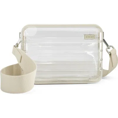 Away The Mini Stadium Crossbody Bag In Transparent