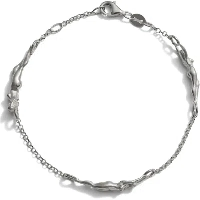 Awe Inspired Divine Feminine Bracelet In Silver