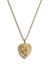 Awe Inspired Special Edition Aphrodite Pendant Necklace In 14k Gold Vermeil