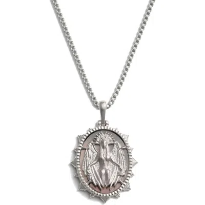 Awe Inspired Special Edition Lilith Pendant Necklace In Silver