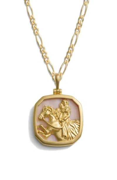 Awe Inspired Special Edition Rhiannon Pendant Necklace In Gold