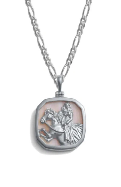 Awe Inspired Special Edition Rhiannon Pendant Necklace In Silver