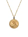 AWE INSPIRED WOMEN'S 14K GOLD VERMEIL FRIGG PENDANT NECKLACE