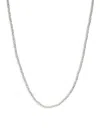 AWE INSPIRED WOMEN'S STERLING SILVER & 2-2.5MM SEED PEARL STRAND NECKLACE