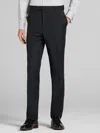 Awearness Kenneth Cole Chillflex Modern Fit Plaid Men's Suit Pants In Black