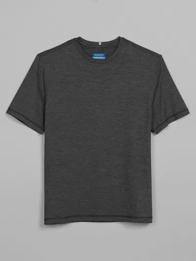 Awearness Kenneth Cole Chillflex Modern Fit Performance Crewneck Tee In Gray
