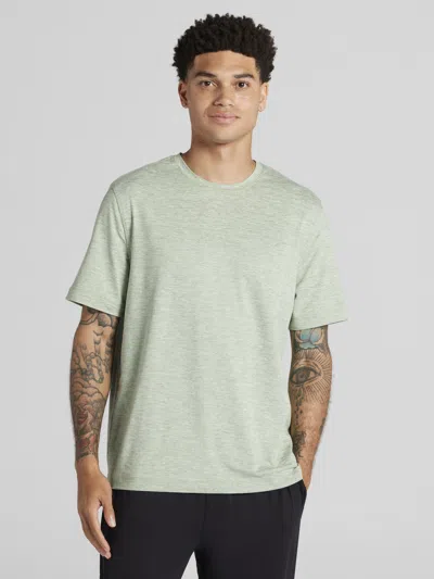 Awearness Kenneth Cole Big & Tall Men's Chillflex Modern Fit Performance Crewneck Tee In Gray