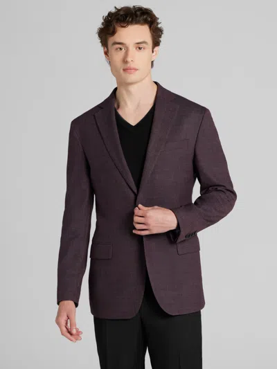 Awearness Kenneth Cole Big & Tall Men's Chillflex Modern Fit Sport Coat In Purple