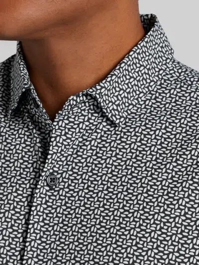 Awearness Kenneth Cole Big & Tall Men's Chillflex Slim Fit 4-way Stretch Button Up Shirt In Multi