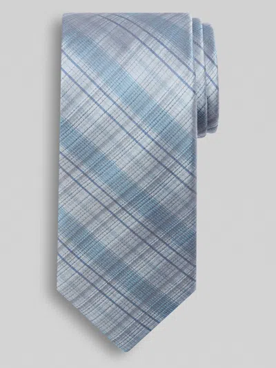 Awearness Kenneth Cole Big & Tall Men's Fineline Plaid Tie In Blue