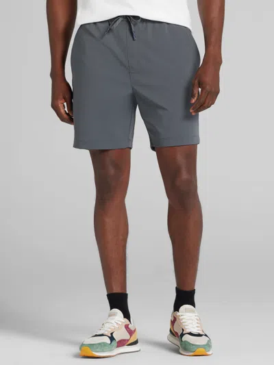 Awearness Kenneth Cole Big & Tall Men's Modern Fit Stretch Ripstop Dobby Chillflex Shorts Charcoal - Size: 3x In Gray