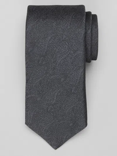 Awearness Kenneth Cole Big & Tall Men's Paisley Moderne Tie In Neutral