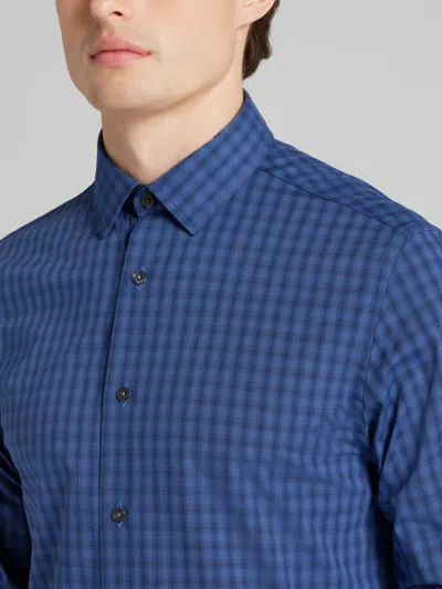 Awearness Kenneth Cole Big & Tall Men's Slim Fit Button Up Shirt In Blue