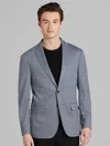 Awearness Kenneth Cole Big & Tall Men's Slim Fit Check Sport Coat In Gray