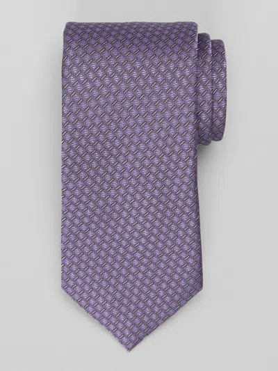 Awearness Kenneth Cole Big & Tall Men's Tidbit Stripe Tie In Purple