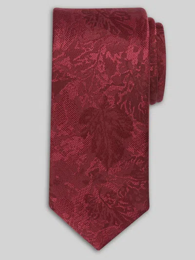 Awearness Kenneth Cole Botanical Tie Burgundy - Size: One Size In Red