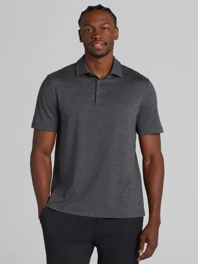 Awearness Kenneth Cole Chillflex Modern Fit Performance Polo In Gray