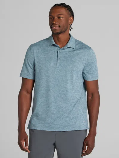 Awearness Kenneth Cole Chillflex Modern Fit Performance Polo In Blue