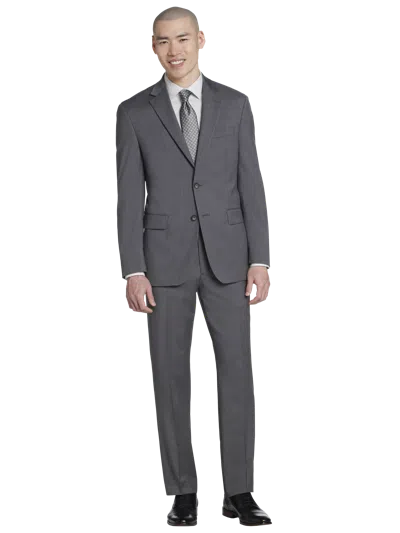 Awearness Kenneth Cole Chillflex Modern Fit Premium Wool Blend Men's Suit Jacket In Blue