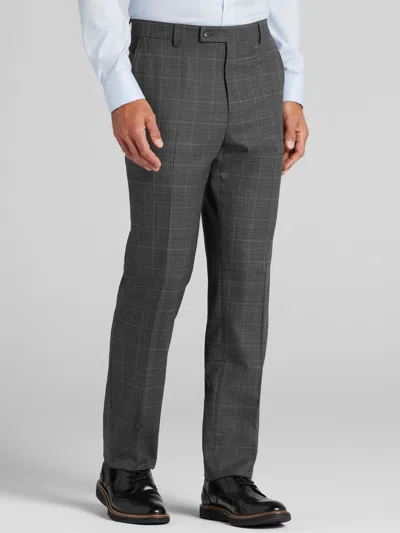 Awearness Kenneth Cole Chillflex Modern Fit Windowpane Men's Suit Pants