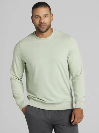 Awearness Kenneth Cole Chillflex Performance Crewneck Pullover In Brown