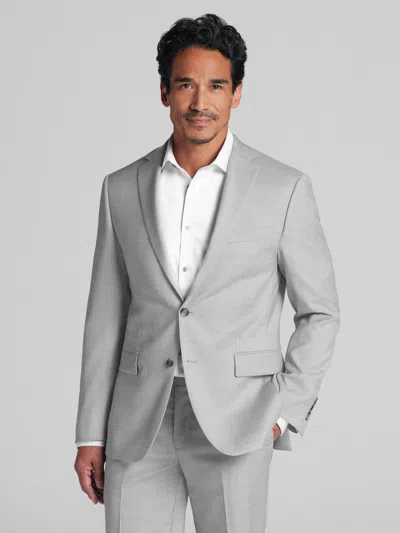 Awearness Kenneth Cole Chillflex Slim Fit 3-piece Men's Suit In Gray