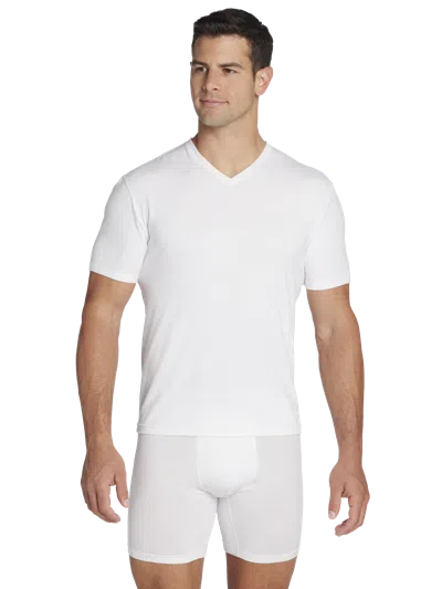 Awearness Kenneth Cole Chillflex V-neck T-shirt, 2-pack In Animal Print