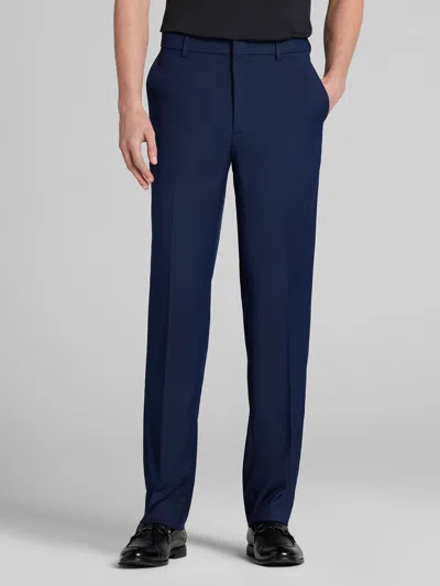 Awearness Kenneth Cole Chllflex Modern Fit Dress Pants In Blue